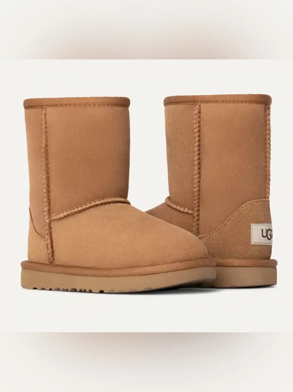 UGG Kids Classic II Chestnut Short Boots